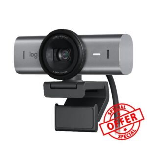 Logitech MX Brio Ultra HD 4K Collaboration and Streaming Webcam