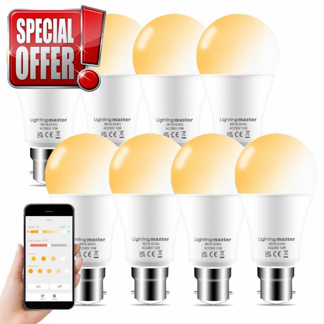 Lighting master Alexa Light Bulbs 120W Equivalent