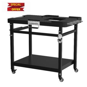 EasiBBQ Foldable Grill Stand for Ninja Outdoor Woodfire Series