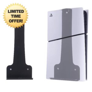 DYNAS PS5 Slim Wall Mount - Wall Bracket for PlayStation 5 Slim Bracket - (for both Disc and Digital Versions [playstation]…