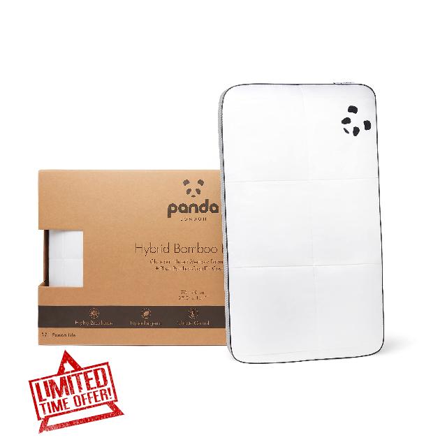 Panda Hybrid Memory Foam Bamboo Pillow