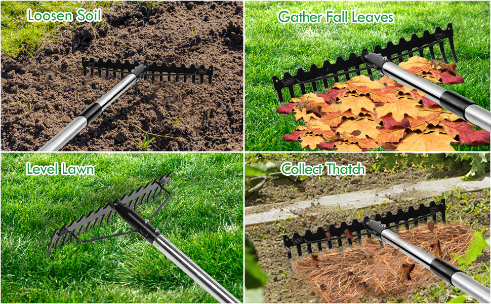 garden leaf rake