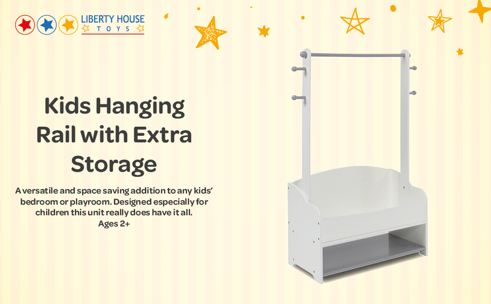 Kids clothes rail, dress up rail, dressing up rail, childrens clothes rail children dressing up rail
