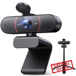 EMEET C960 4K Webcam with Tripod