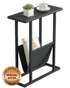 Yusong Small Narrow Side Table for Small Spaces