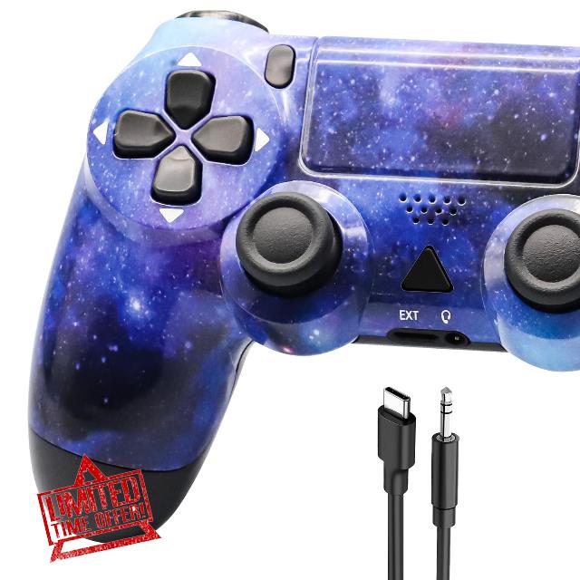 ARCELI Wireless Controller for PS4 -Controller Wireless for PS4/Pro/Slim/PC