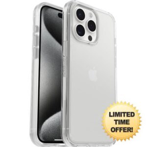 OtterBox Symmetry Clear Case for iPhone 15 Pro Max