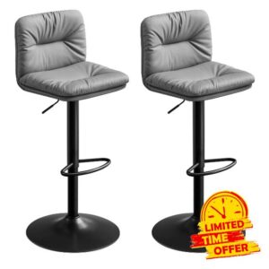 VASAGLE Bar Stools Set of 2