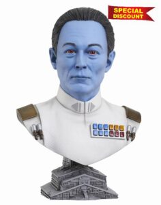 Diamond Select - Star Wars: Ahsoka - L3D - Thrawn 1/2 Scale Bus