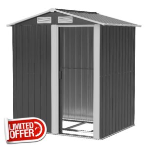 Outsunny 5ft x 4ft Garden Metal Storage Shed
