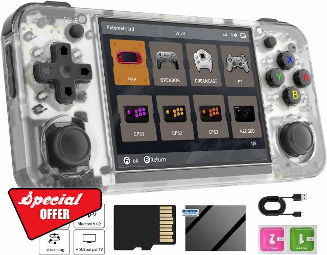 RG35XX H Retro Game Console 64GB