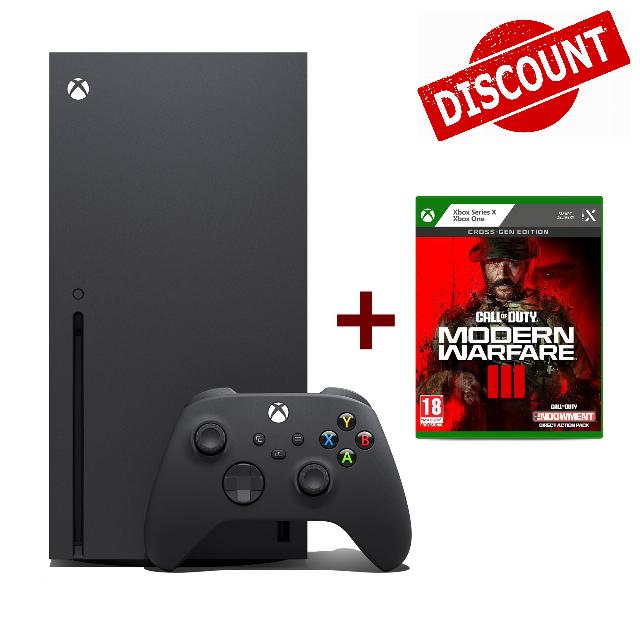 Xbox Series X + Call of Duty: Modern Warfare III - Cross-Gen Bundle for Xbox One and Xbox Series X