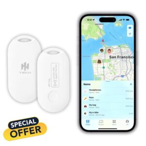 Smart Tag Oval For Apple iOS: Item Tracker