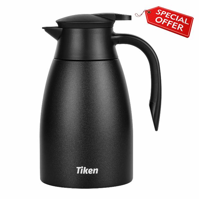 Tiken 1.5L Thermal Coffee Carafe Jug