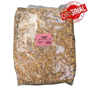 Farmer Scott's Premium Wild Bird Seed Mix (12.55kg Bag) - Nutrient-Rich Blend for Happy