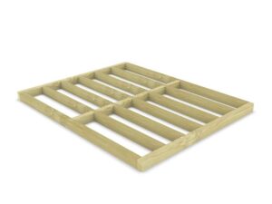 Wooden shed bases 10x8 (W-295cm x D-240cm) (2x6 (38mm x 138mm))