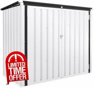 U-MAX 1.5x0.8m Garden Storage Shed