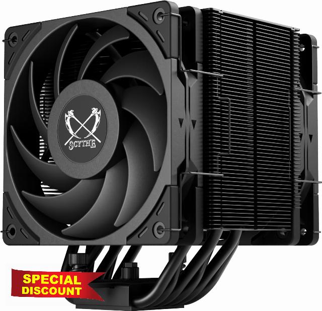Scythe Mugen 6 Dual Fan Black Edition CPU Air Cooler
