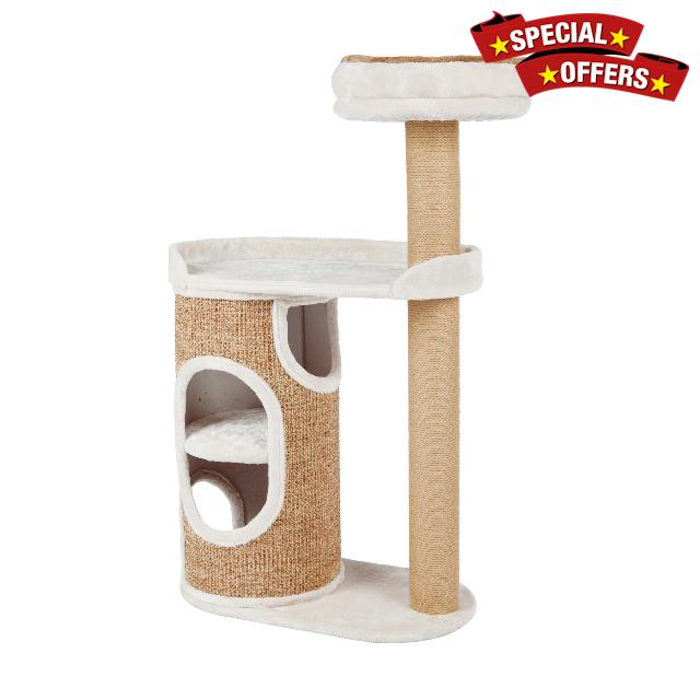 TRIXIE Falco 2-Story Cat Condo with Scratching Post