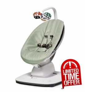 4moms mamaRoo 5.0 Multi-Motion Baby Swing - Sage Gree