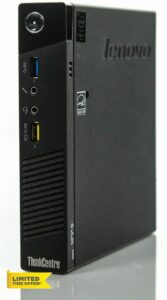 Lenovo ThinkCentre M93p Tiny USFF Desktop PC - Quad Core i5-4590T 8GB 256GB SSD WiFi Windows 10 Pro Desktop PC Computer (Renewed)