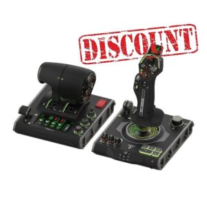 Turtle Beach VelocityOne Flightdeck - Universal HOTAS Simulation Joystick & Throttle with Touch Disaply