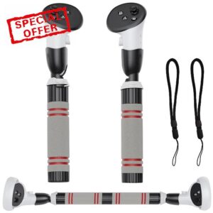 Mytrix VR Somatosensory Games Enhance Handle Attachment for Meta Quest3/Quest2 Controller