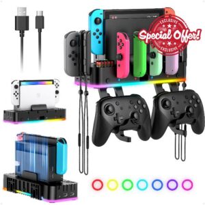 RGB Switch Wall Mount with Controller Charger