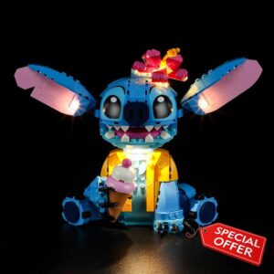 LIGHTAILING Light For Lego-43249 Stitch - Led Lighting Kit Compatible With Lego Building Blocks Model - NOT Included The Model Se