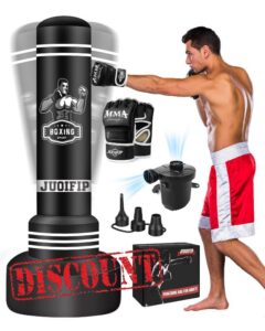 NZQXJXZ Heavy Boxing Bag with Stand Adults Teens