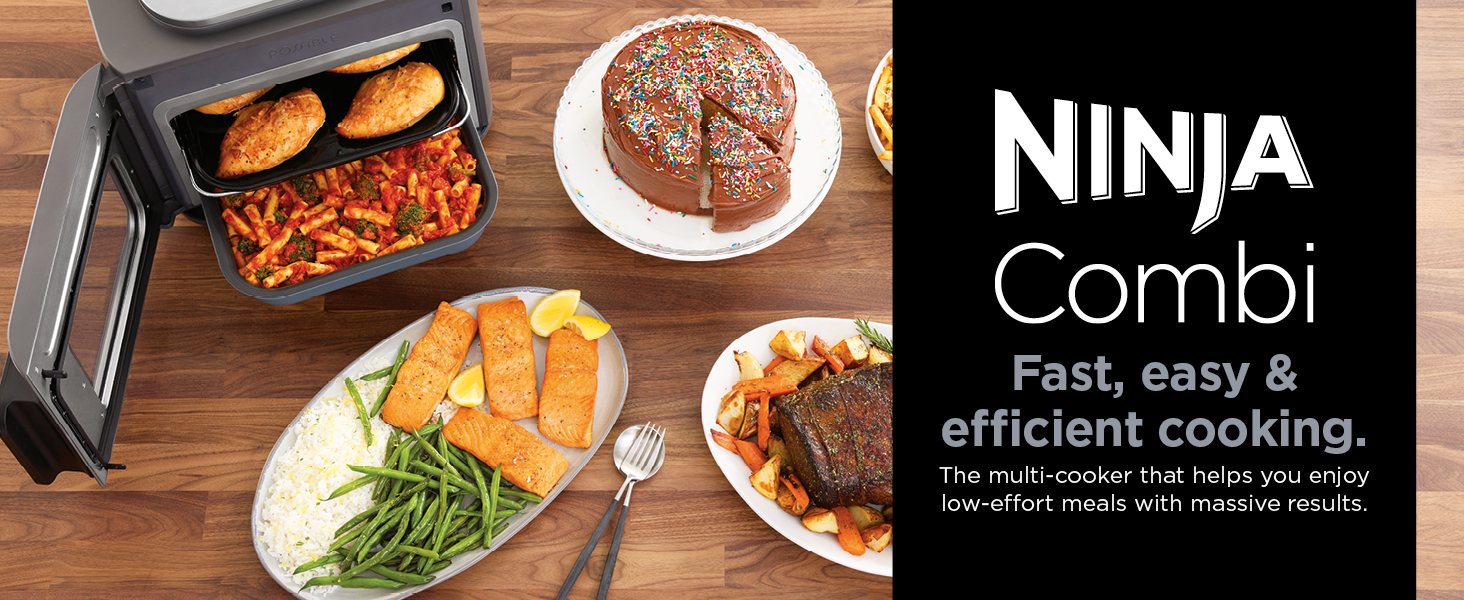 Ninja Combi Multicooker, Airfyer, Grill, Slow cooker