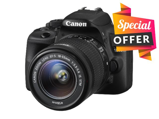 Canon EOS 100D Digital SLR Camera (EF-S 18-55 mm f/3.5-5.6 IS STM Lens
