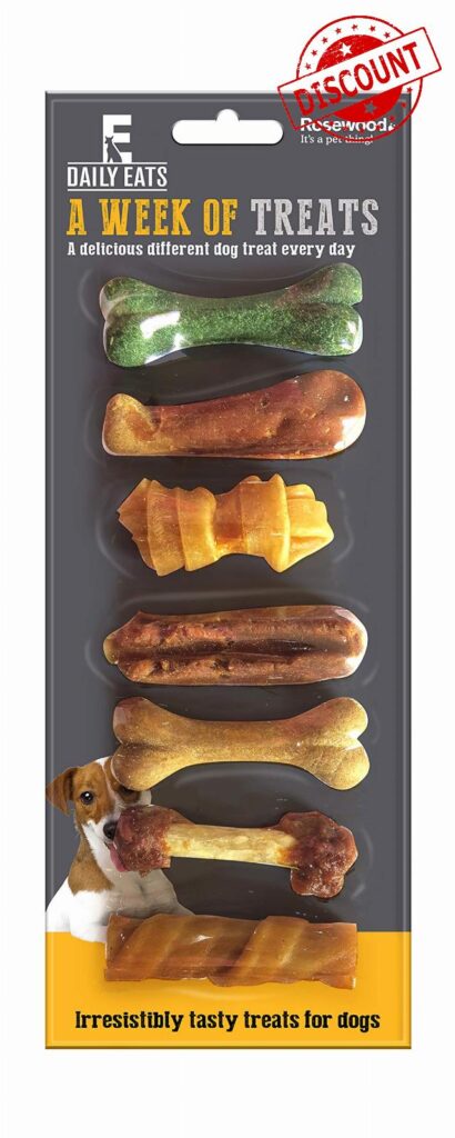Rosewood Daily Eats A Week of Treats Dog Treats 95g