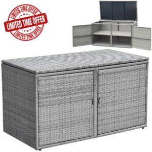 COSTWAY 330L Garden Storage Box