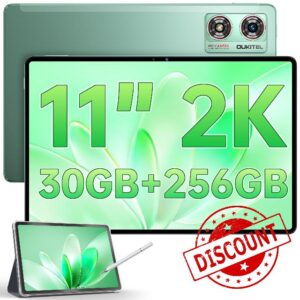 OUKITEL OT8 Tablet 11 Inch - 30GB RAM 256GB ROM Android 13 Tablets 8800mAh