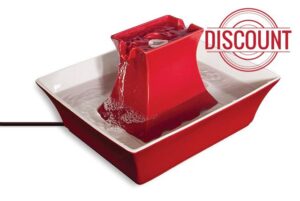 PetSafe Drinkwell Ceramic Pagoda Fountain