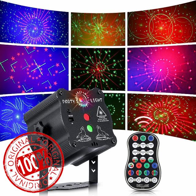 Rechargeable Cordless Disco Lights Party Lights