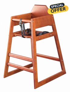 Chef-Hub Stackable Baby & Kids Wooden High Chair