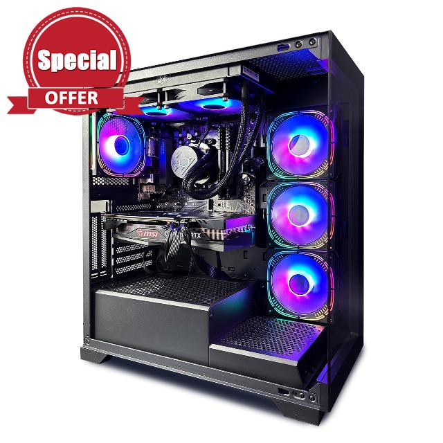 FIERCEPC Ultra Gaming - Intel Core i5 12600KF 3.7-4.9GHz