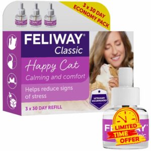 FELIWAY Classic comforts cats
