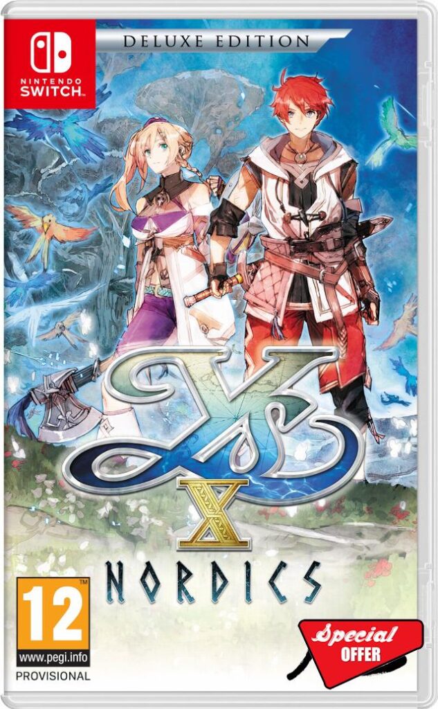 Ys X : Nordics – Deluxe Edition (Nintendo Switch)