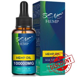 High Strength 100000mg Premium Oil - Supports Joint