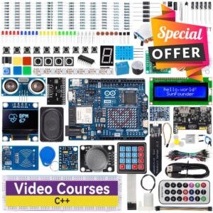 SunFounder Elite Explorer Kit with Original Arduino Uno R4 WiFi