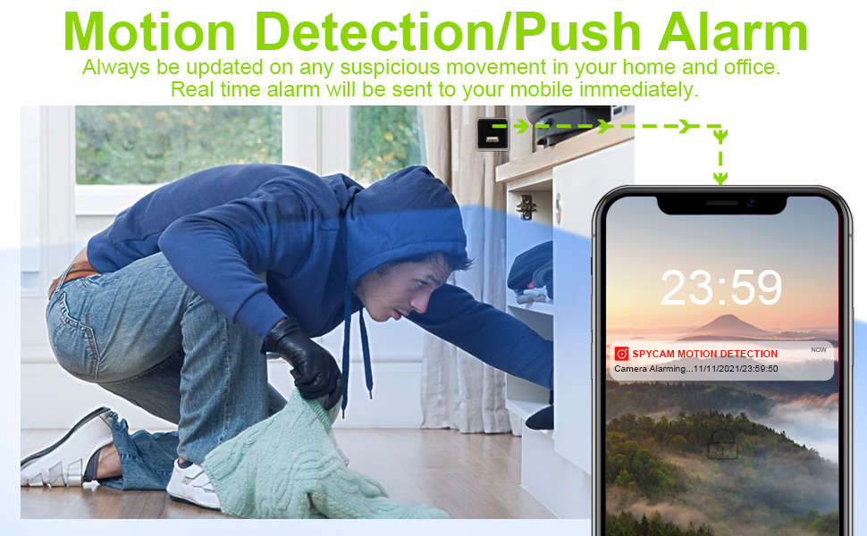 Spy Camera 1080P HD WiFi