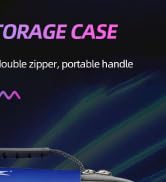 AZURAOKEY EVA Hard Carrying Case for Playstation Portal Remote Player, Console Organizer PS Porta...