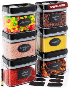 Airtight Food Storage Container Set - Set of 6 (1L)
