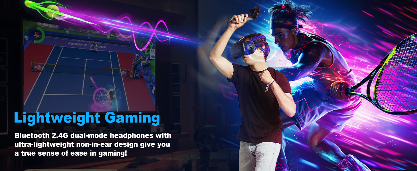 Open On-Ear Wireless Bluetooth Headset