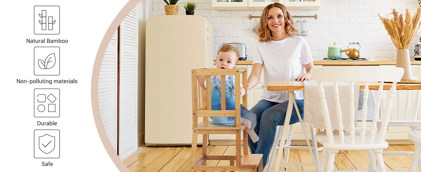 toddler tower kids kitchen standing tower Nursery Kids standing learning stool bathroom Nursery