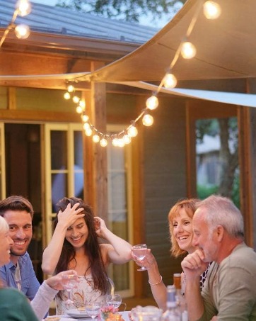 garden string lights