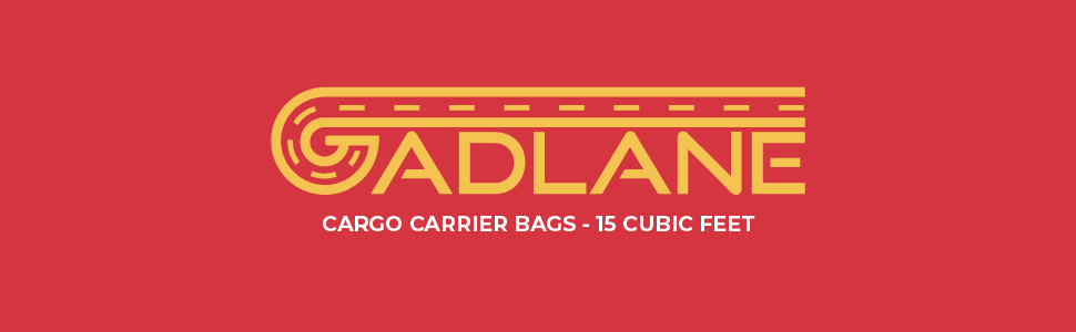 gadlane cargo carrier bags 15 cubic feet car roof storage rooftop cargo bag roof box for car roofbag